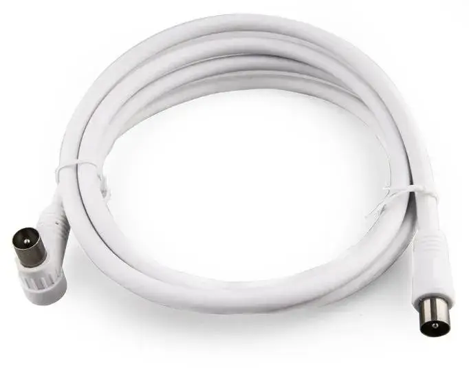 Ứng dụng cáp TV 3c2V kết nối TV với jack cắm góc 9.5mm