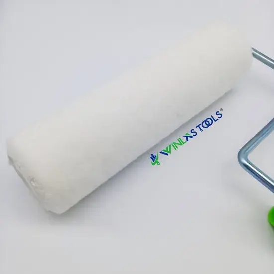 Tiêu đề mới: Con lăn sơn 5.8mm bằng len trắng nguyên chất - Giải pháp sơn nhà hiệu quả