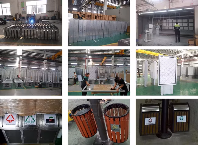 Hộp đèn chạy bằng năng lượng mặt trời dành cho quảng cáo ngoài trời hình ảnh 9-description