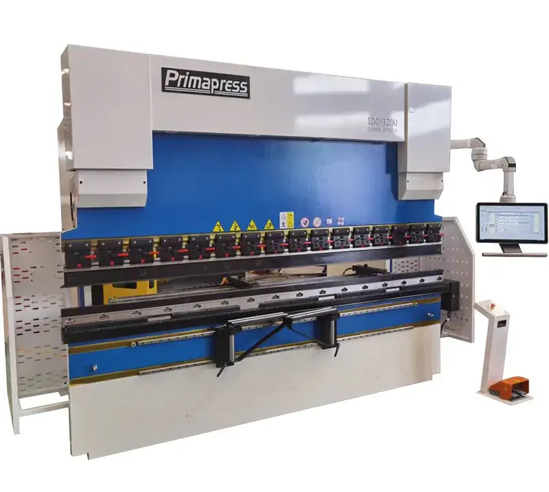 Máy uốn thủy lực chất lượng cao, công suất 100 tấn, chiều dài uốn 3200mm