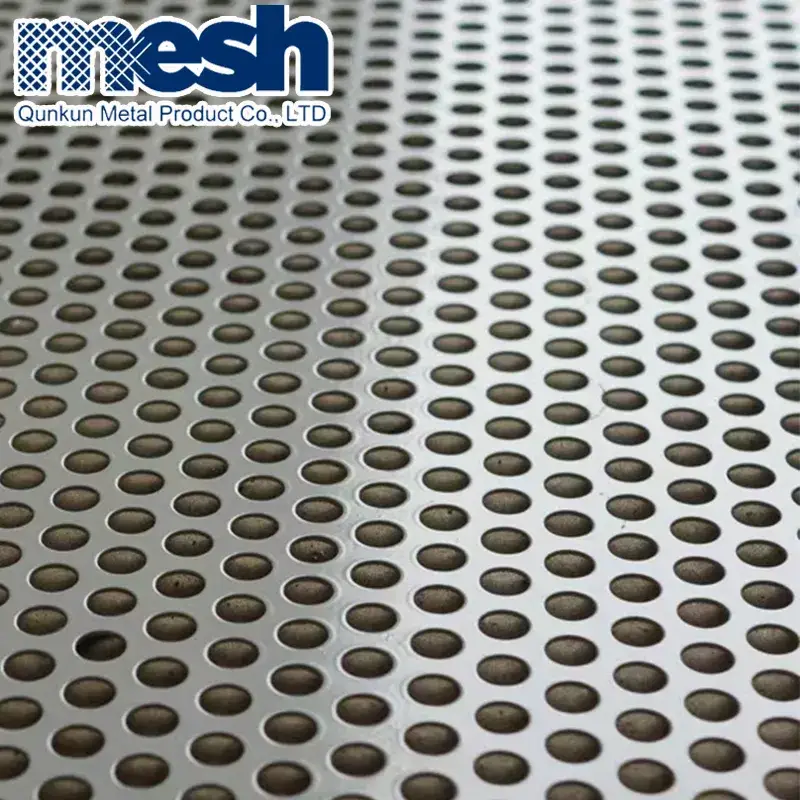 Lưới loa tròn làm từ thép không gỉ, có lỗ perforated
