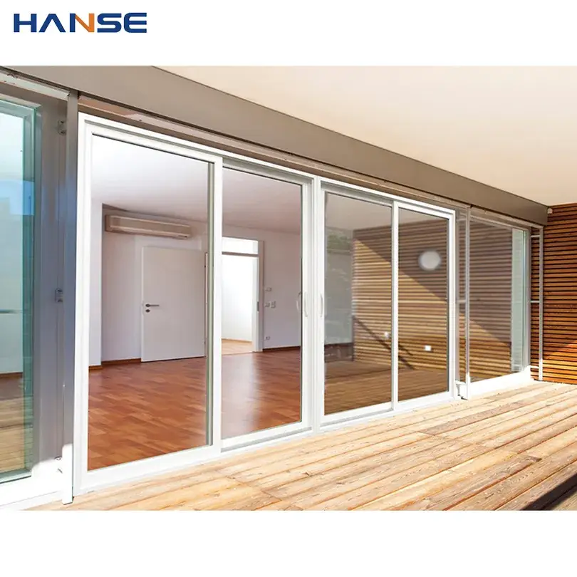 Cửa kính trượt hai lớp nhôm chất lượng cao Foshan - Lựa chọn hoàn hảo cho biệt thự hiện đại