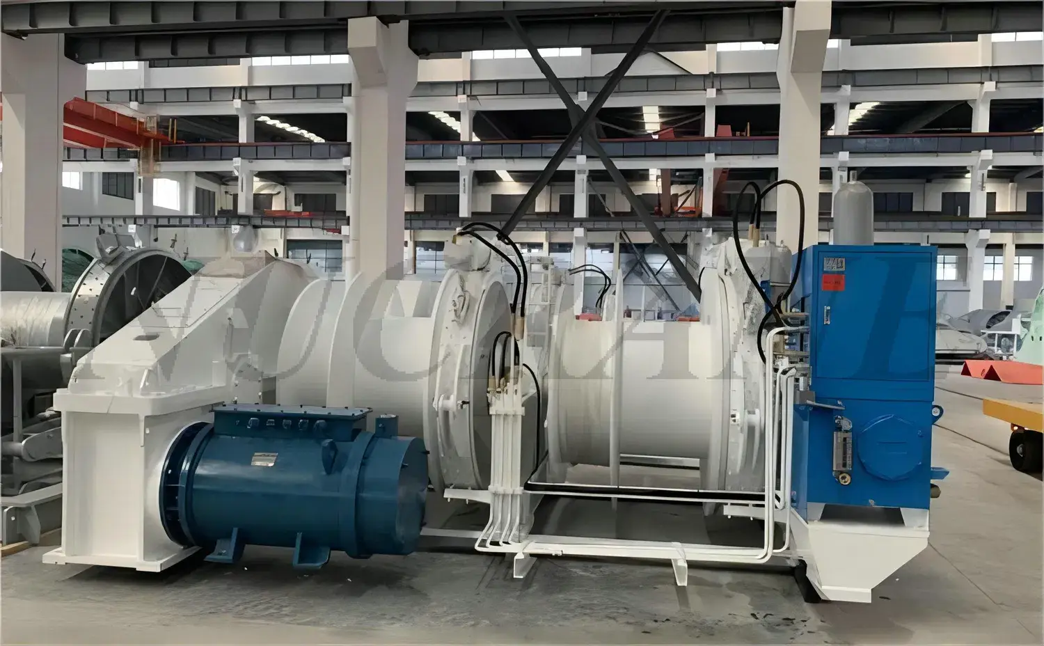 Thiết bị hàng hải tời neo diesel thủy lực loại đơn tùy chỉnh từ nhà cung cấp uy tín