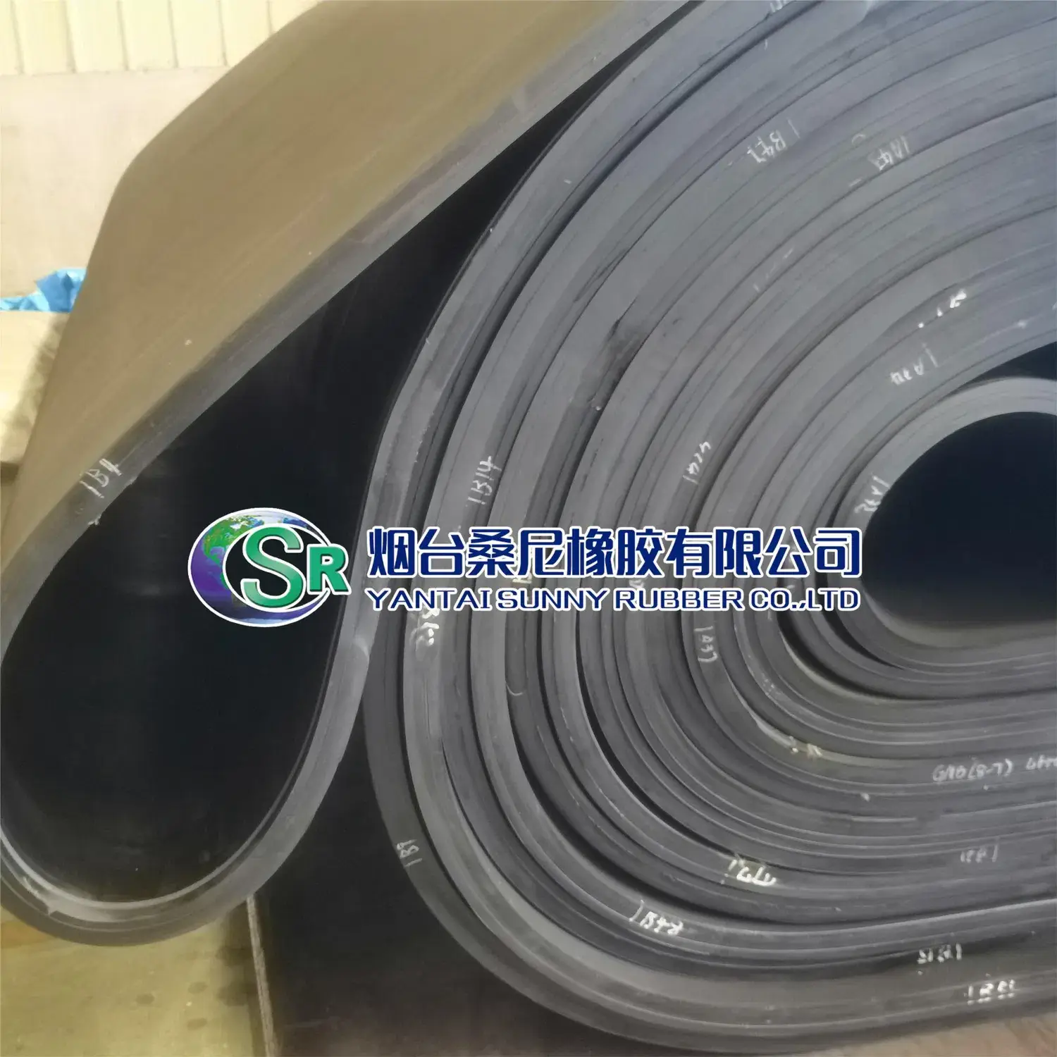 Băng lọc EPDM chất lượng cao dành cho xử lý nước trong nhà máy sản xuất phosphate