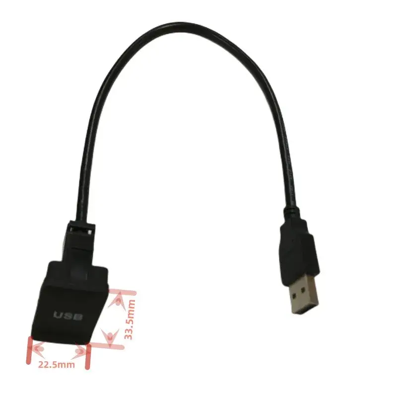 Thiết kế cáp USB được lắp trên bảng điều khiển ô tô theo yêu cầu cá nhân