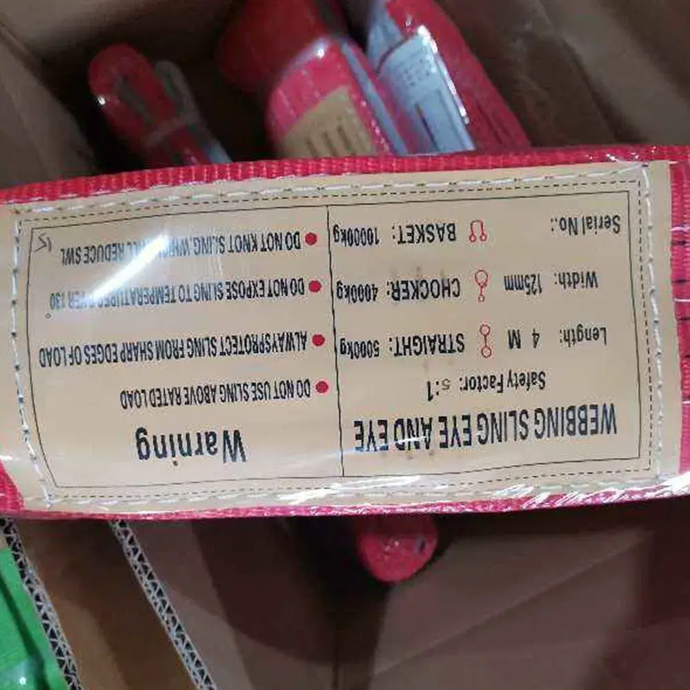 Phân phối Toyo Quốc Tế Dây Đai Webbing 5: 1 Chiều Rộng 300mm Eb 12t 8m mới nhất
