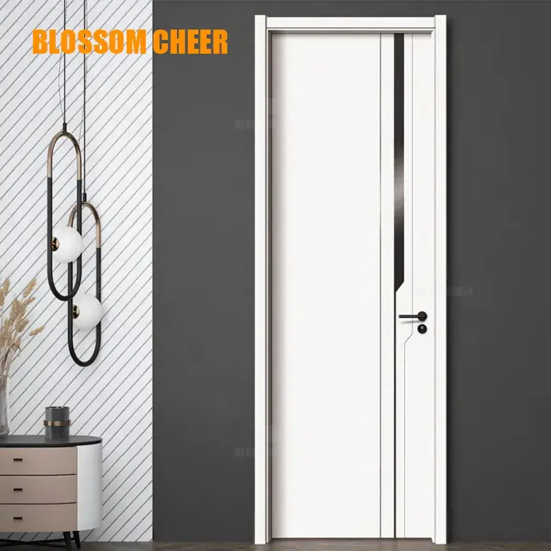 Cửa gỗ nội thất cho ngôi nhà gỗ sử dụng công nghệ composite tinh thể carbon
