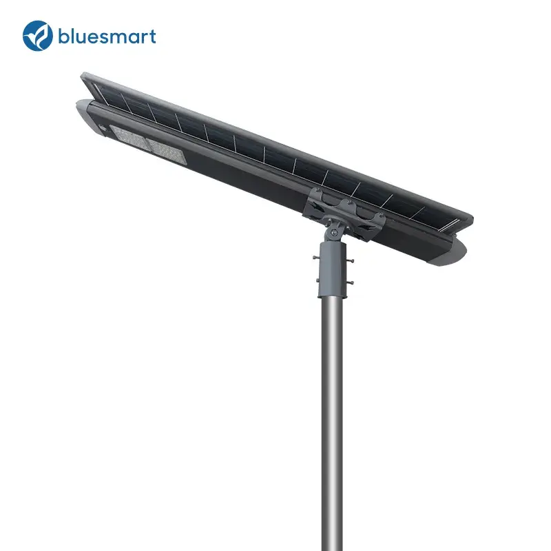 Đèn đường Bluesmart 100W năng lượng mặt trời LED nhôm hợp kim - Lựa chọn chất lượng cho bãi đỗ xe