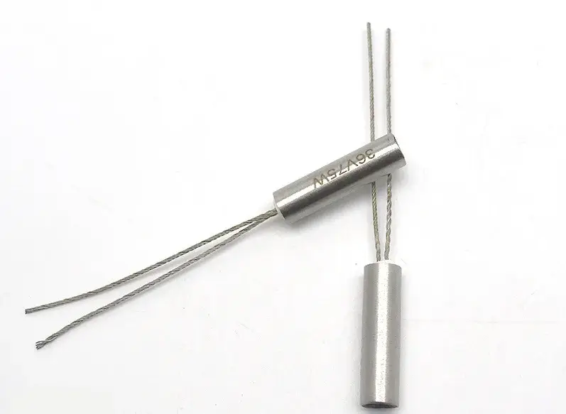 Ống nhiệt cartridge đơn đầu: Sử dụng cho máy nén khí CO2 với điện trở nhiệt độ cao