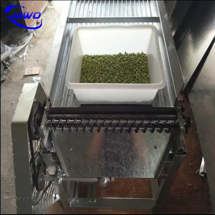 Thiết bị tự động tách vỏ đậu xanh, giúp bóc vỏ đậu edamame dễ dàng