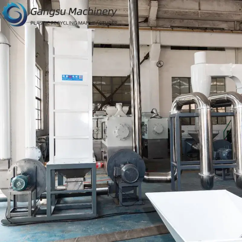 Dây chuyền tái chế phế liệu chai sữa HDPE và PP: Giải pháp hiệu quả cho bảo vệ môi trường
