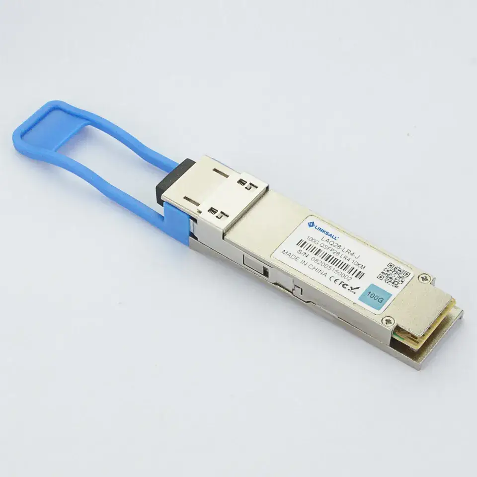 Bộ mô-đun truyền quang Dom LC SMF Extreme 100g-Qsfp28-Lr4-I Tương thích với 100gbase-Lr4 Qsfp28, sóng quang 1310nm, khoảng cách truyền 10km trong môi trường công nghiệp