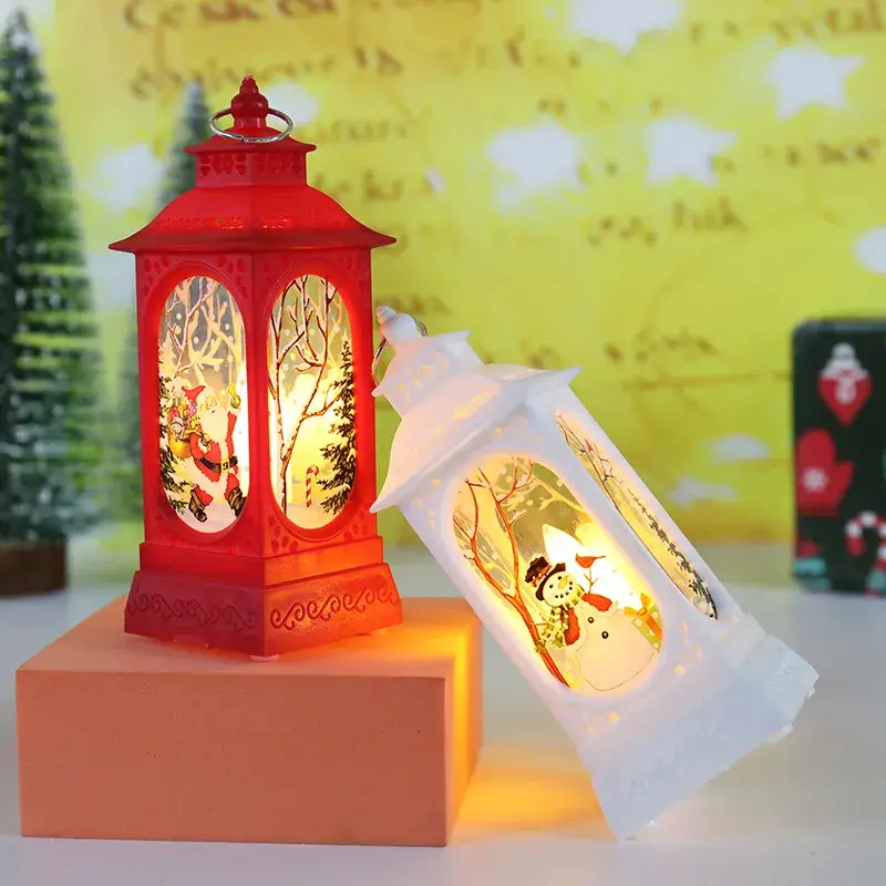 Đèn bàn nến gió Giáng Sinh: lựa chọn phổ biến cho trang trí đèn ngủ