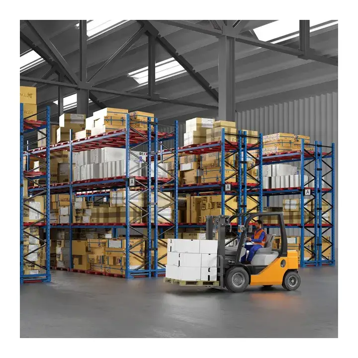 Kệ pallet thép Euro được chứng nhận CE cho hệ thống lưu trữ kho nặng