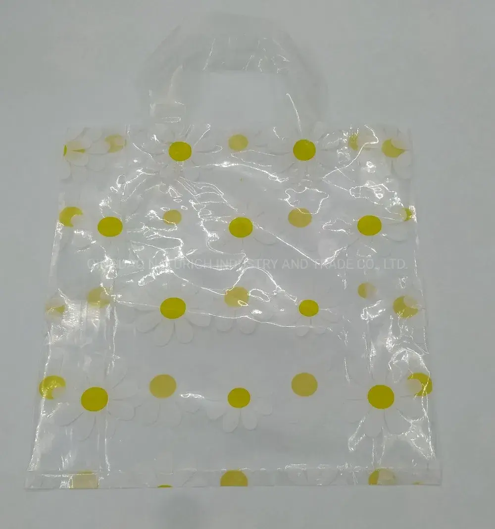 Túi mua sắm có tay cầm làm từ nhựa LDPE và HDPE cắt die