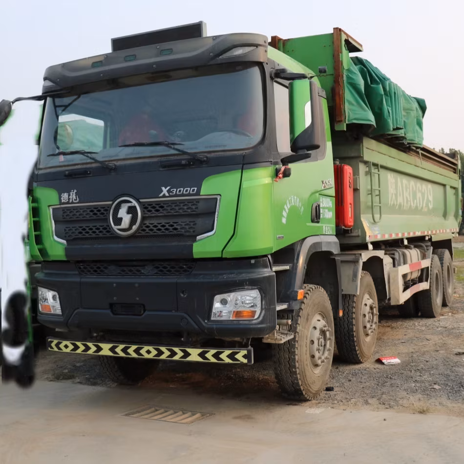 Bánh xe dẫn động Euro3 Euro5 Xe tải nặng 430HP X3000 F3000 Shacman - 8X4 6X4 hình ảnh 9-description