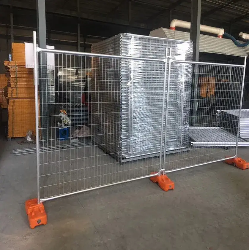 Bảng rào di động làm bằng vật liệu thép cho các dự án xây dựng tại Úc