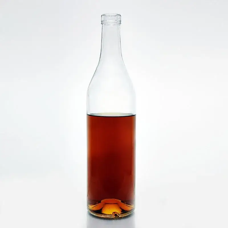Bán Buôn Bình Thủy Tinh Rỗng Nhãn Cá Nhân 500ml 700ml 750ml Cho Vodka Whisky Brandy Tequila Gin và Rượu Spirits