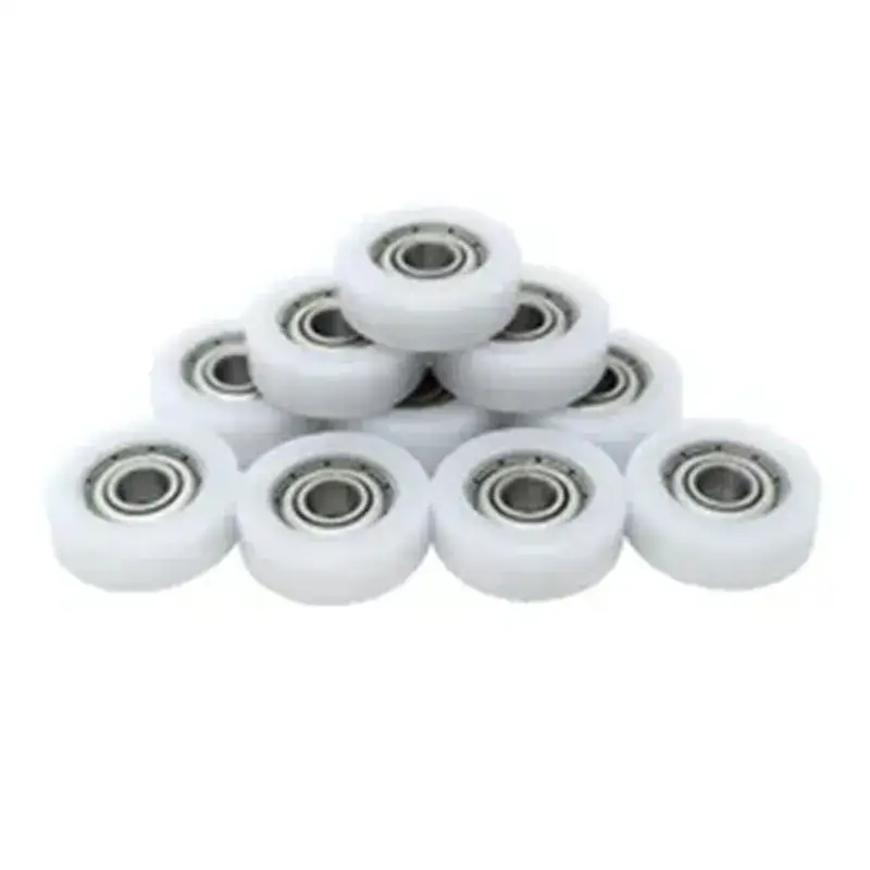 Bánh xe trượt bằng vật liệu nhựa POM, có bi bạc đạn dành cho cửa sổ và cửa trượt