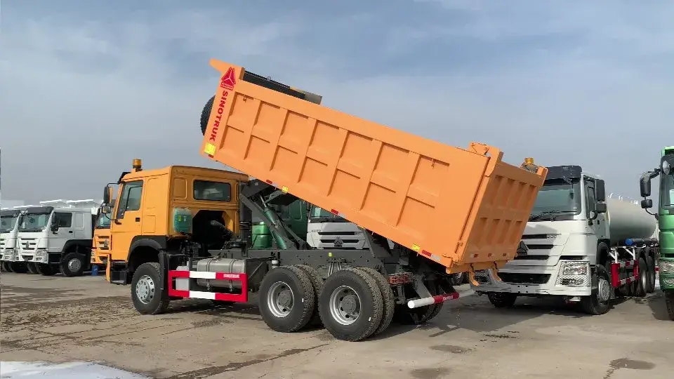 Xe ben Trung Quốc HOWO 10 bánh 6X4 đã qua sử dụng, đạt tình trạng tốt