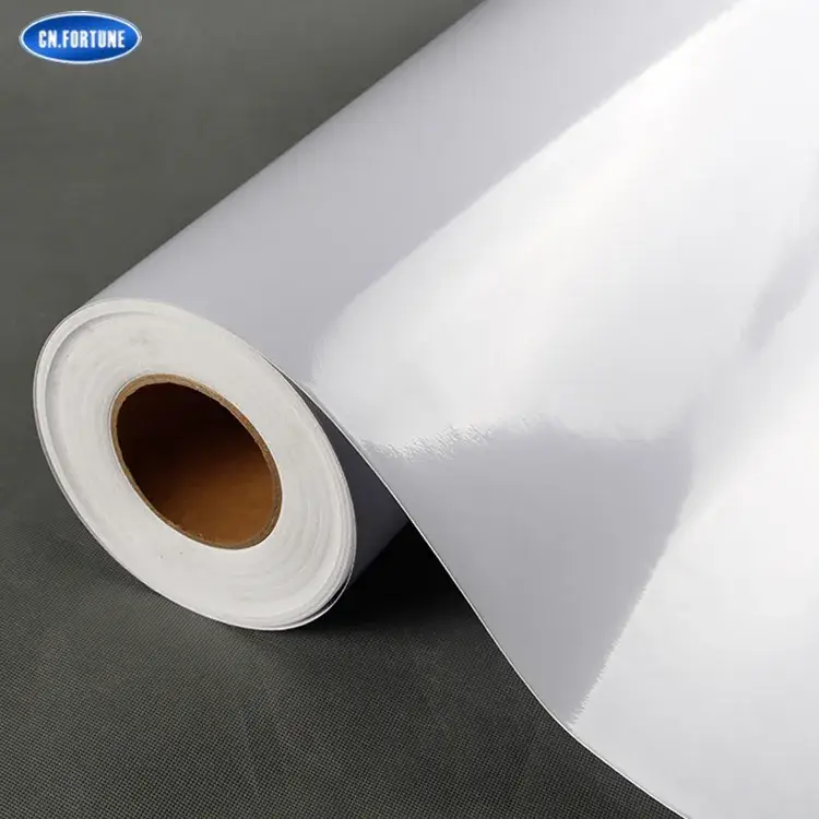 Cuộn giấy dán nhãn vinyl trong suốt tự dính cho máy in phun - Làm nhãn dễ dàng và nhanh chóng