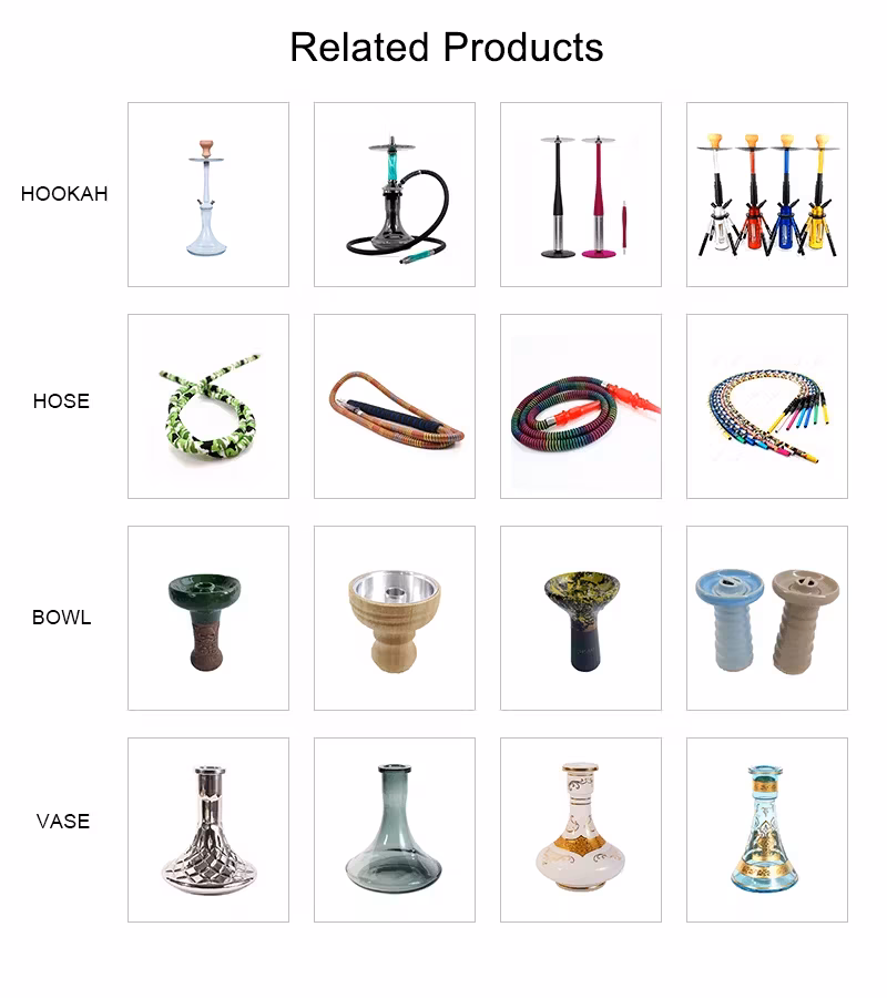 Bán buôn phụ kiện shisha: Bình silicone đệm bảo vệ chất lượng hình ảnh 9-description
