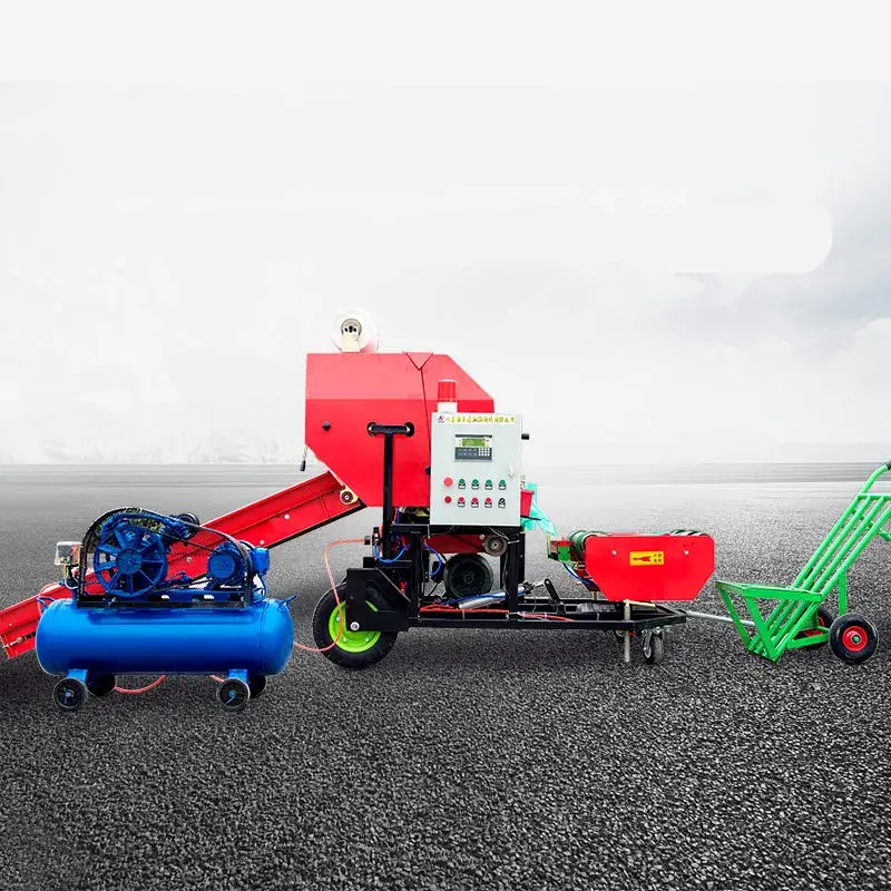 Máy Baler Tròn sử dụng nhiên liệu Diesel: Giải pháp bó cỏ và quấn bán hiệu quả
