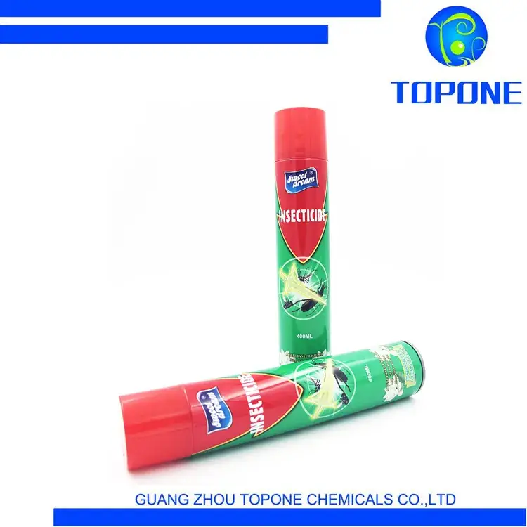 Bình xịt tác động hiệu quả lên côn trùng và gián để loại bỏ chúng