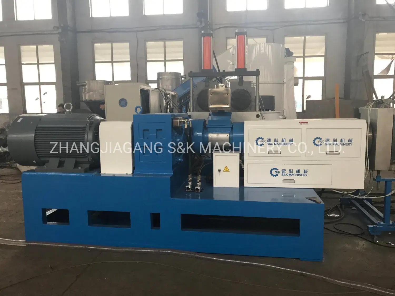 Máy nghiền tái chế đa năng cho màng cao su, túi nhựa và polymer - Sj65