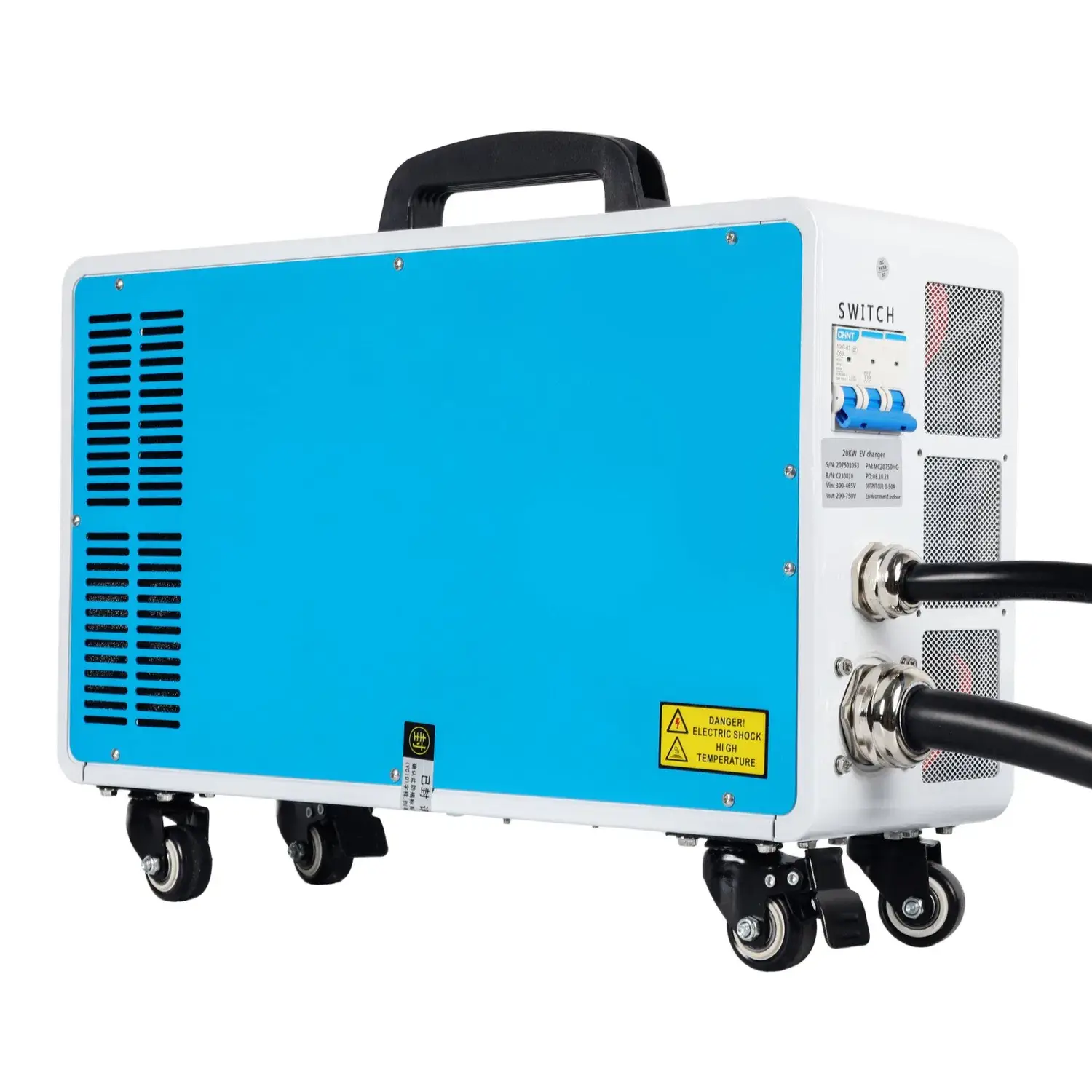 Trạm sạc di động Max Power DC EV GB/T 40kw 64A - Sự lựa chọn nhanh chóng cho xe điện