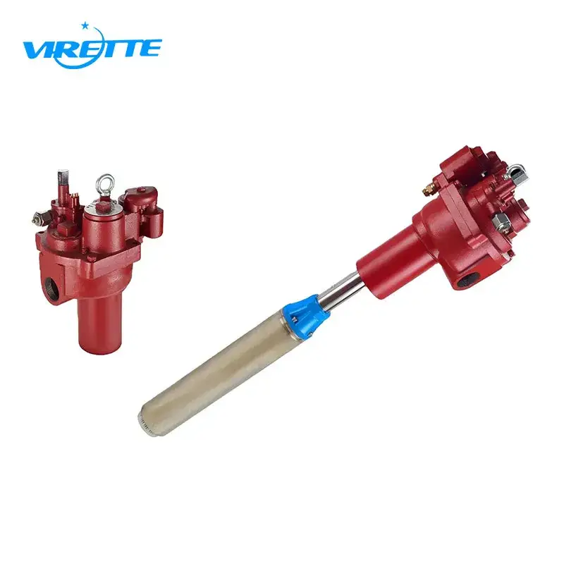 Bơm dầu có công suất lớn, trọng lượng 81.5kg, hiệu suất 250L/Min và tần số là 50/60Hz