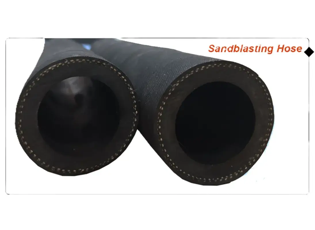Ống cao su chịu mài mòn cao, bền bỉ với nhiều lớp và 2 ống cao su bện nhiều lớp mới