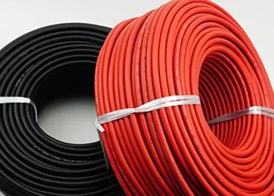 Dây điện đồng đơn lõi cách điện XLPE linh hoạt cho hệ thống điện mặt trời - Sản phẩm có đường kính 2.5mm, 6mm, 10mm2 và 16mm2