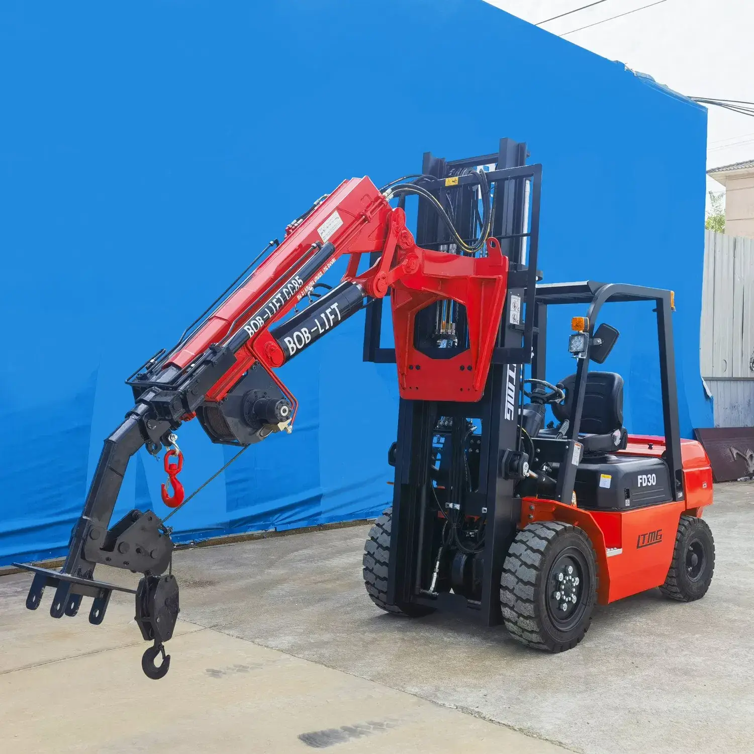 Nhà máy Bob-Lift Cc80zb2+1: Cẩu nâng jib tùy chỉnh dung lượng 2500 Kg