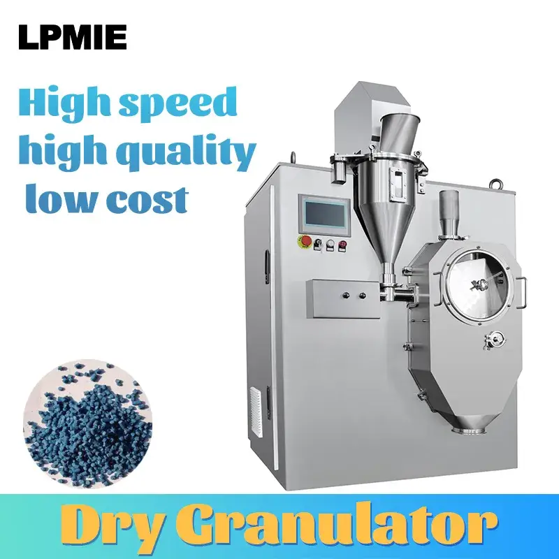 Máy sấy và granulator cho việc sản xuất bột khô dược phẩm và thực phẩm từ vật liệu thép không gỉ