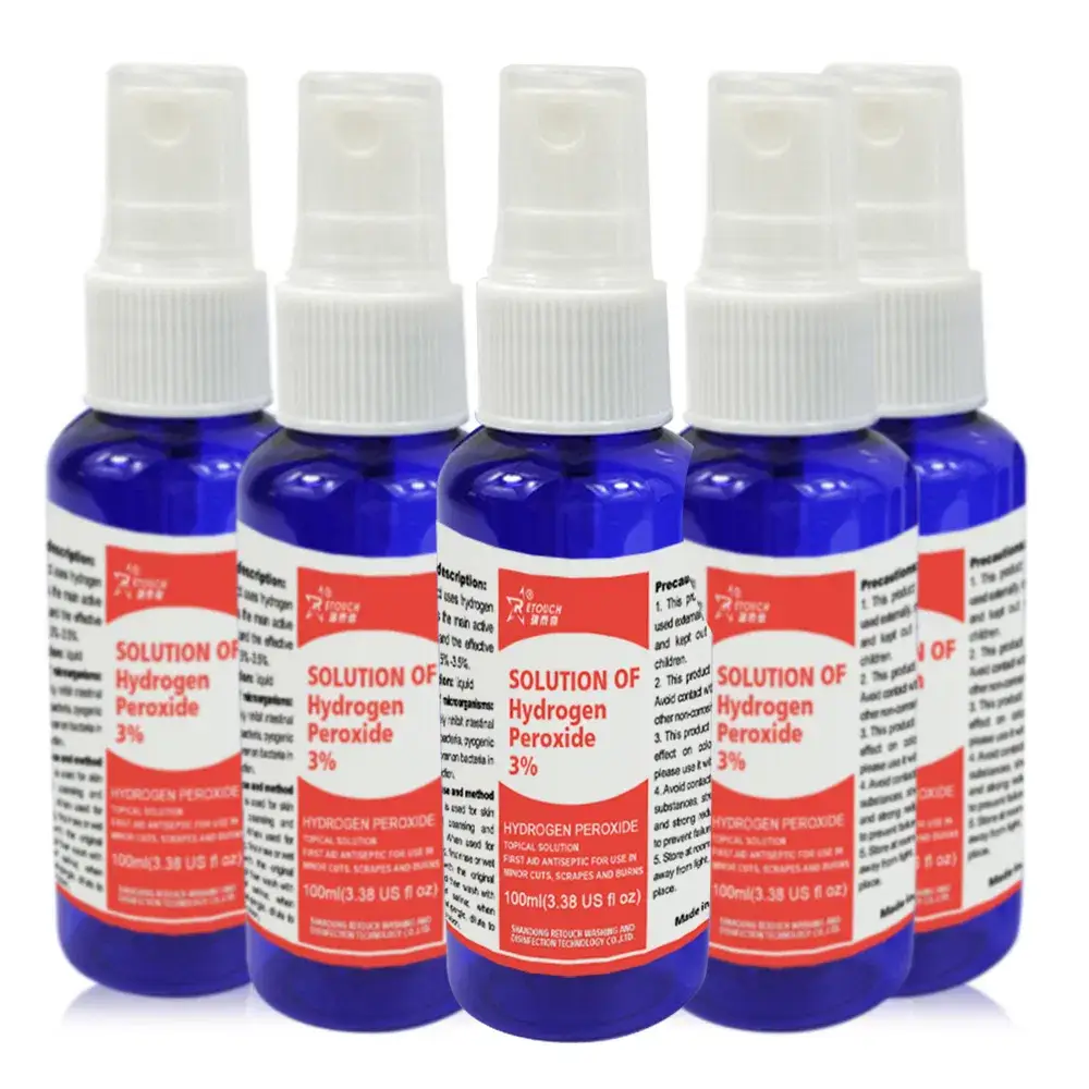 Bình xịt diệt khuẩn Hydrogen Peroxide 100ml dành cho việc sử dụng tại nhà và khi đi du lịch