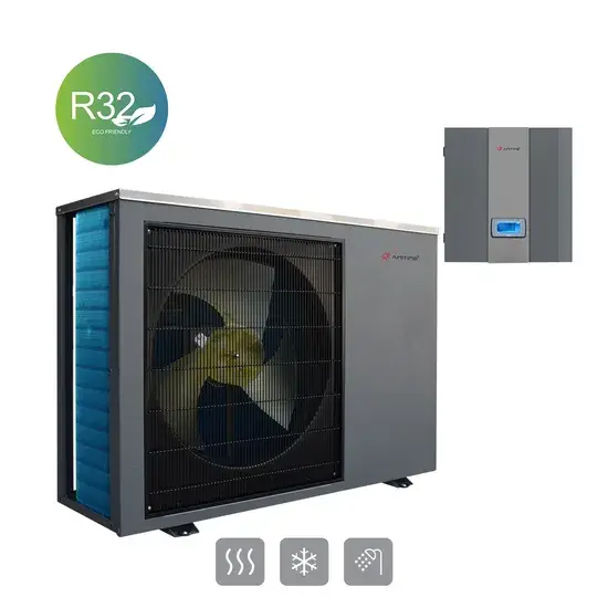 Bơm nhiệt AMITIME: Công nghệ hộp carton và pallet gỗ EN14825 tiên tiến