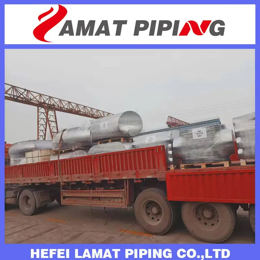 Ống nối hàn đầu ANSI B16.9 từ thép carbon không gỉ Wpb/Wp304L/316L