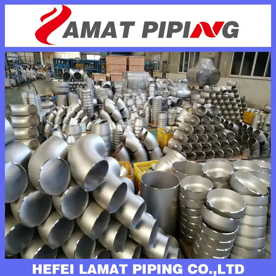 Ống nối hàn đầu ANSI B16.9 từ thép carbon không gỉ Wpb/Wp304L/316L