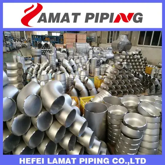 Ống nối hàn đầu ANSI B16.9 từ thép carbon không gỉ Wpb/Wp304L/316L