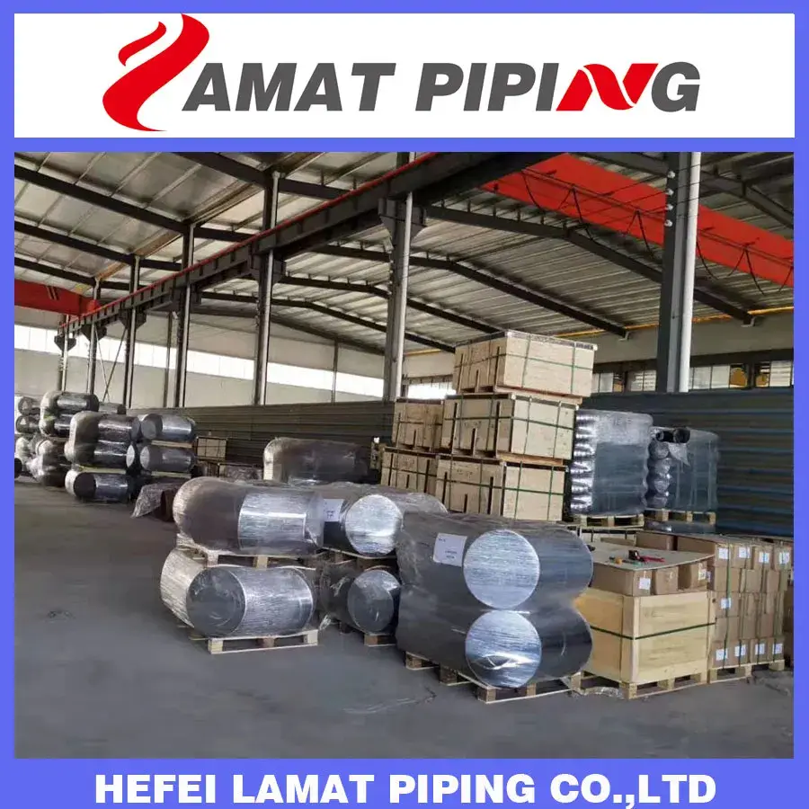 Ống nối hàn đầu ANSI B16.9 từ thép carbon không gỉ Wpb/Wp304L/316L