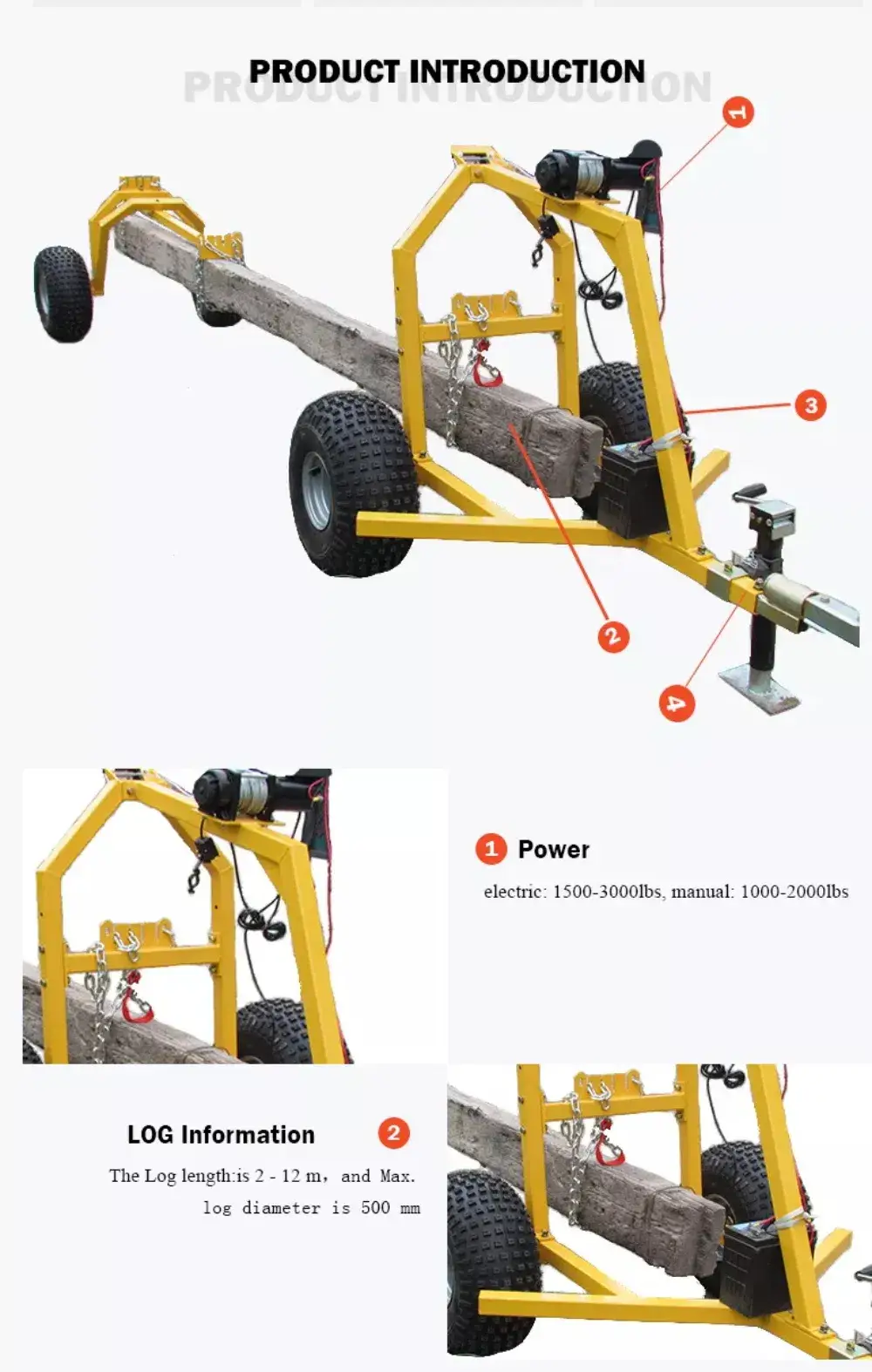 Xe vận chuyển gỗ chất lượng cho việc vận chuyển bao bì từ gỗ plywood hình ảnh 13-description