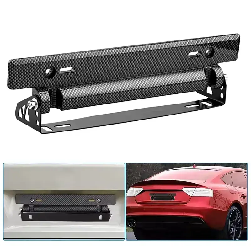 Khung giá đỡ tự động cho biển số xe, sản phẩm bằng nhựa ABS có thể điều chỉnh
