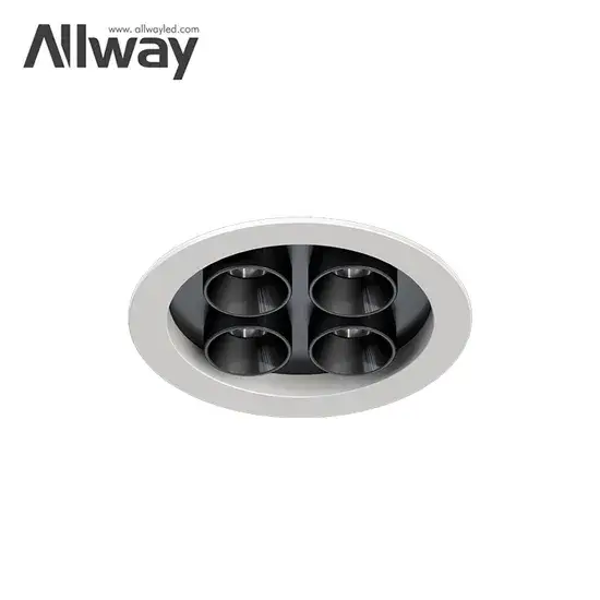 Ánh sáng đèn LED lưới thương mại với tính năng điều chỉnh hướng hiệu quả