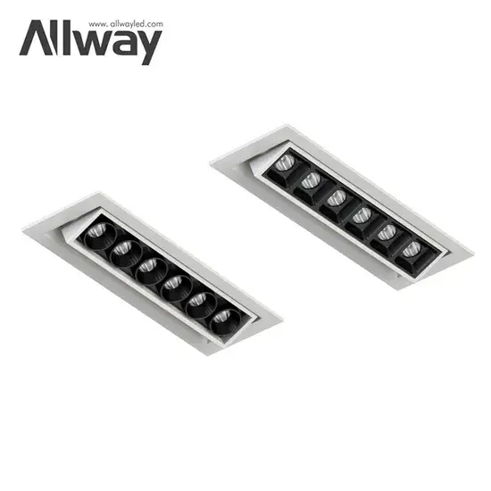 Ánh sáng đèn LED lưới thương mại với tính năng điều chỉnh hướng hiệu quả