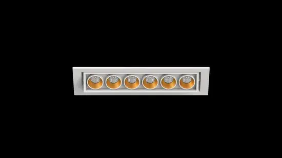 Ánh sáng đèn LED lưới thương mại với tính năng điều chỉnh hướng hiệu quả hình ảnh 1-description