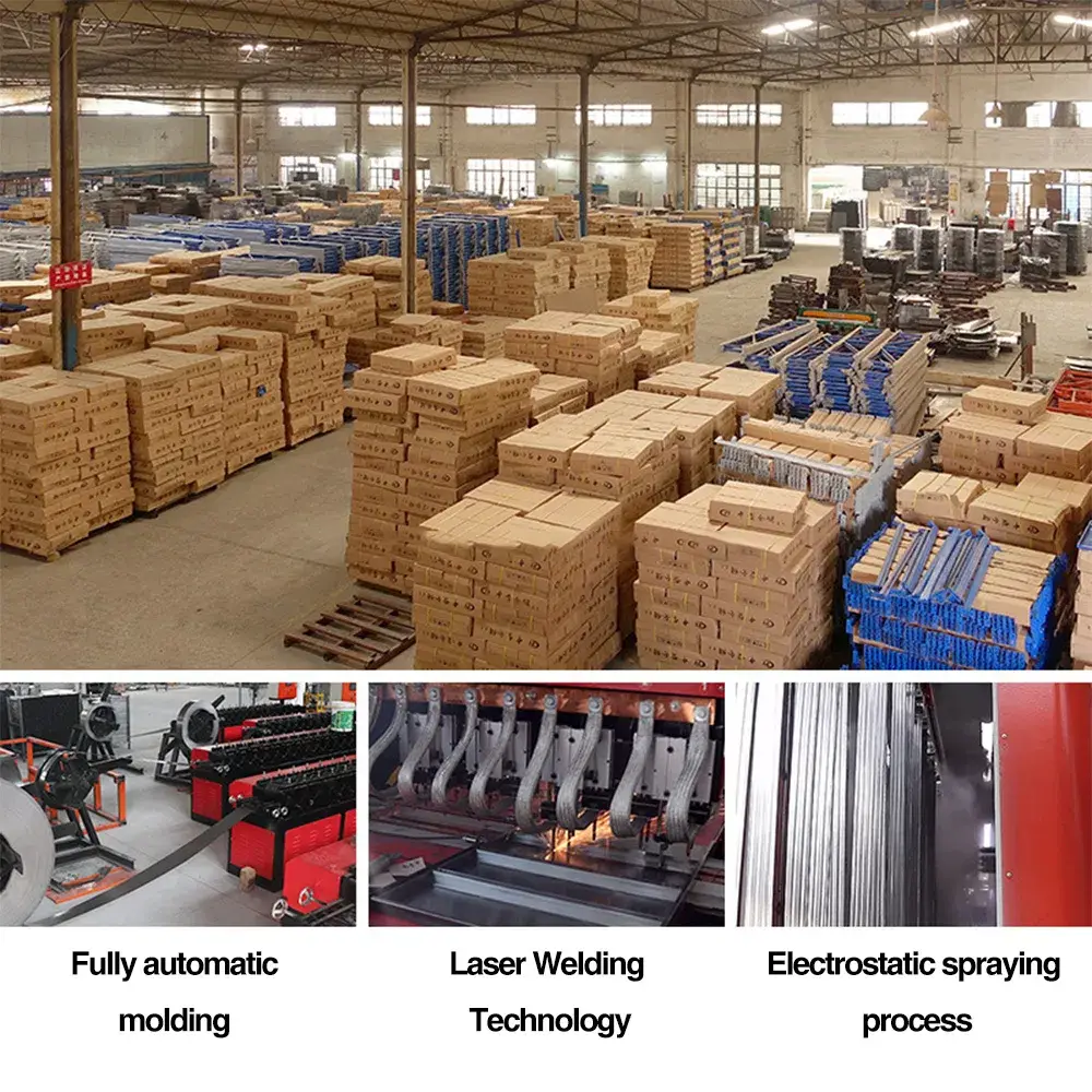 Đế kệ lưu trữ thép trung bình với khả năng điều chỉnh hiệu quả hình ảnh 20-description