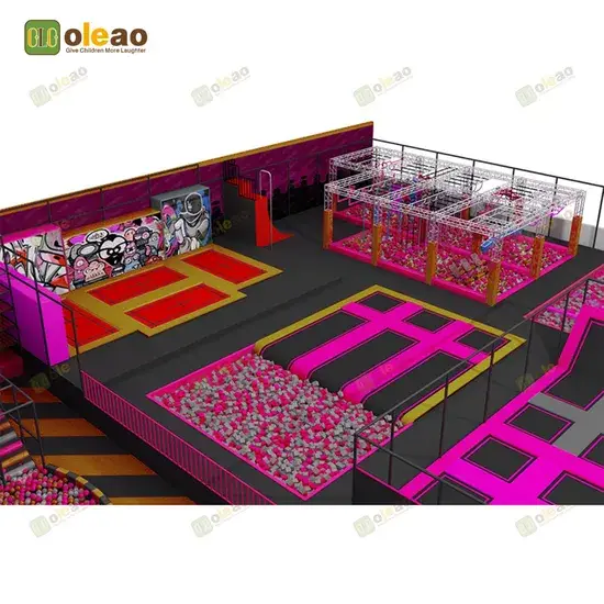 Công viên trải nghiệm phiêu lưu và nhảy trampoline cho trẻ em và người lớn