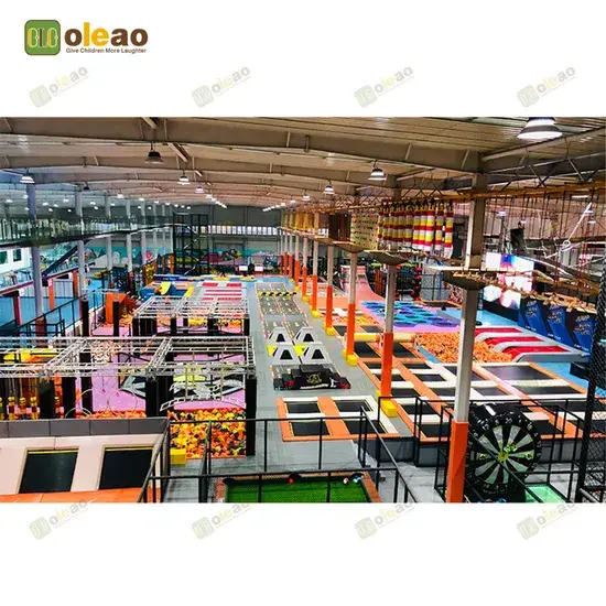 Công viên trải nghiệm phiêu lưu và nhảy trampoline cho trẻ em và người lớn