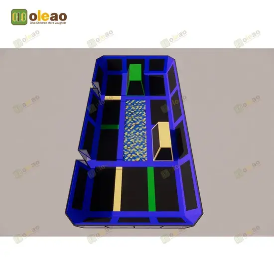 Công viên trải nghiệm phiêu lưu và nhảy trampoline cho trẻ em và người lớn